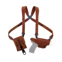 Galco Classic Lite 2.0 Shoulder System Holster for Glock 17 Natural RH - Galco