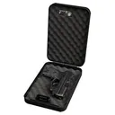 Bulldog Personal Safe W/Steel Combo Lock & Security Cable Blk Exterior 9.5X6.5X2 - Bulldog Cases