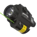 Nightstick TCM-10-GL Compact Weapon Light with Green Laser 650 Lumens Black - Nightstick