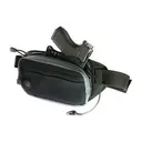 Galco Fastrax Pac Waistpack Subcompact Black and Grey - Galco