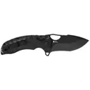 SOG Kiku XR Folding Knife 3" Tanto Blade Black - SOG Knives