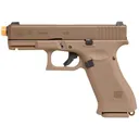 Umarex GLOCK? 19X Gen5 Blowback Airgun Pistol - Coyote Airsoft 6mm BB - Umarex