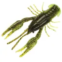 Yum Crawbug 3.25'' Green Pumpkin Chart 8pk - Yum-Baits