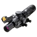 REFURBISHED Burris XTR II Rifle Scope Combo - 1-5x24mm Illum Ballistic 5.56 G3 Reticle MAD System Mil Knobs Matte - Burris