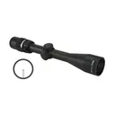 Trijicon Accupoint Rifle Scope - 3-9x40mm Green Triangle Post Reticle w/BAC 33.8-11.3' FOV 3.6-3.2" ER Matte - Trijicon