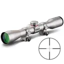 Simmons .22 Mag Rimfire Rifle Scope with Rings - 3-9x32mm Truplex 31.4-10.5' 3.75" Silver - Simmons