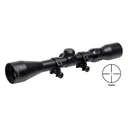 Truglo Trushot Rifle Scope w/Weaver Style Rings - 3-9x40mm  11.52-37.7' 3.15-3.94" Matte - Truglo
