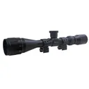 BSA Sweet .22 3-9x40mm Adjustable Objective Rifle Scope SFP 30/30 Duplex Reticle Non Illuminated Black with Dovetail Rings Blister - BSA Optics
