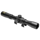 NcStar 4x20mm Compact Air Rifle Scope with 3/8" DT Rings / Blue Lens - Ncstar