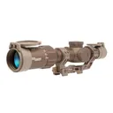 Sig Sauer Tango6T Rifle Scope 1-6x24mm 30mm FFP DWLR-556 Illum. FDE with DVO Factory Installed Alpha4 Mount / ARD & Flip-Back Caps - Sig-Sauer
