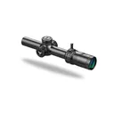 Swampfox Arrowhead LPVO Series Rifle Scope - 1-8x24 30mm SFP Red Guerrilla Dot BDC Long - Black - Swampfox-Optics