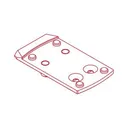 ZRO Delta MODULUS Mounting Plate - SHIELD - Zro-Delta