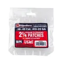 KleenBore Cotton Patches 2-1/4? .38-.45 Cal. & .410-20 ga 50/ct - Kleenbore