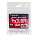 KleenBore Cotton Patches 1 3/4" Square .28-.35 Cal 75/ct - Kleen-Bore