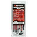KleenBore Universal Saf-T-Clad Cleaning Rod Set .22-.45 Cal. All Gauge Handgun Rifle Shotgun Clamshell - Kleen-Bore