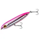 Heddon One Knocker Spook Chrome/Pink - Heddon-Fishing-Lures