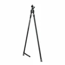 Primos Trigger Stick Gun Mounted Bipod Tall Black with Spartan Technology - Primos