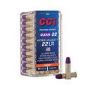 CCI Clean-22 Hyper Velocity Purple Rimfire Ammunition .22 LR 31gr RN 1550 fps 50/ct - CCI