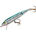 Rebel Minnow Jointed Crankbait 2-1/2" 1/8 oz Silver/Blue - Rebel-Lures