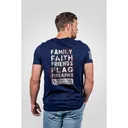 Nine Line 5 Things Short Sleeve Shirt Midnight Navy 2XL - New-Line-Apparel