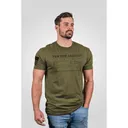 Nine Line Pew Pew Anatomy Short Sleeve Shirt Military Green 2XL - New-Line-Apparel