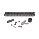 Bravo Company Alpha Keymod Rail Fits AR Rifles 15" Aluminum Alloy Black Finish  Includes BCM KeyMod Sling Mount and a BCMGUNFIGHTER KeyMod Nylon Rail BCM-KMR-A15-556-BLK - Bravo-Company