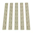 Bravo Company KeyMod Rail Panel Kit 5.5" Flat Dark Earth 5-Pk BCM-KMR-RP-FDE-5 - Bravo-Company