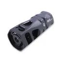 Phase 5 FATman Hex Brake - 1/2 x 28 RH  Parkerized Finish  223 Rem/556NATO - Phase-5-Weapon-Systems