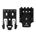 Safariland Quick Locking System Kit 1 QLS 19 QLS 22 Black with Hardware - Safariland