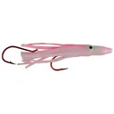 P-Line Reaction Squid 2.5'' White/Pink Back 2 Pk - Natchez Shooting & Outdoors