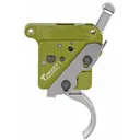 Timney Elite Hunter Remington 700 Rifle Trigger with Safety 3lb Curved Nickel Plated - Timney-Triggers