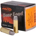 HSM Bear Load Hard Cast Handgun Ammunition .45 Colt 325gr WFN Gas Check 1155 fps 20/ct - Hsm