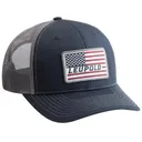 Leupold Flag Trucker Hat Navy/Gray - Leupold