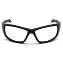 Pyramex Venture Gear Howitzer Shooting Glasses Black Frame with Clear Anti-Fog Lens - Pyramex-Safety