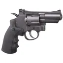 Crosman CO2 Powered Dual Ammo Full Metal Snub Nose Air Revolver .177 cal - Black/Grey - Crosman