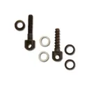 GrovTec Small Parts - 1 Machine Screw Swivel Stud & Nut - 7/8", 1 Wood Screw - 3/4" - Grovtec