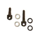 GrovTec Small Parts - Wood Screw Swivel Stud - 1/2" & 3/4", Spacers - Grovtec