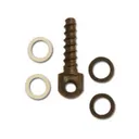 GrovTec Small Parts - 1 Machine Screw Swivel Stud and Nut - 7/8", Spacers - Grovtec