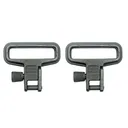Grovtec Mil-Force Swivel Set 1.25" Black 2/ct - GrovTec