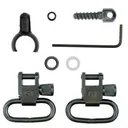 Grovtec Two Piece Barrel Band Swivel Sets .630" to .675" Black - Grovtec