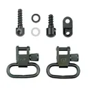 GrovTec Ruger Carbines Auto and Single Locking Swivel Sets 1" Black - Grovtec
