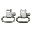 Grovtec 1" Locking Swivel Set Silver 2/ct - Grovtec