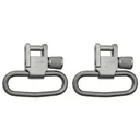 Grovtec 1.25" Locking Swivel Set Silver 2/ct - Grovtec