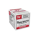 Winchester USA Target & Training NATO Handgun Ammunition 9mm Luger 124 gr. FMJ 1200 fps 50/ct - Winchester