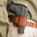 DeSantis #023 Yaqui Slide Holster for Most Double Action Autos Tan RH - Desantis