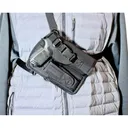DeSantis #072 Yukon Hunting Rig Holster for Most Large Semi-Autos Black RH - DeSantis Holsters