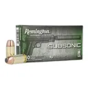 Remington Subsonic Handgun Ammunition .45 Auto 230gr FNEB 830 fps 50/ct - Remington