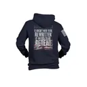 Nine Line Reread Not Rewritten Hoodie Navy 2XL - New-Line-Apparel