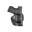 TX 1836 by Tagua FOR Glock 26/XD & Most Double Stack Compact Pistols-BK-RH - Tagua