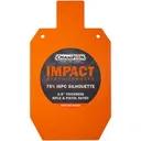 Champion Impact Steel Silhouette Target 75% IPSC Rifle Rated Orange - Champion Target